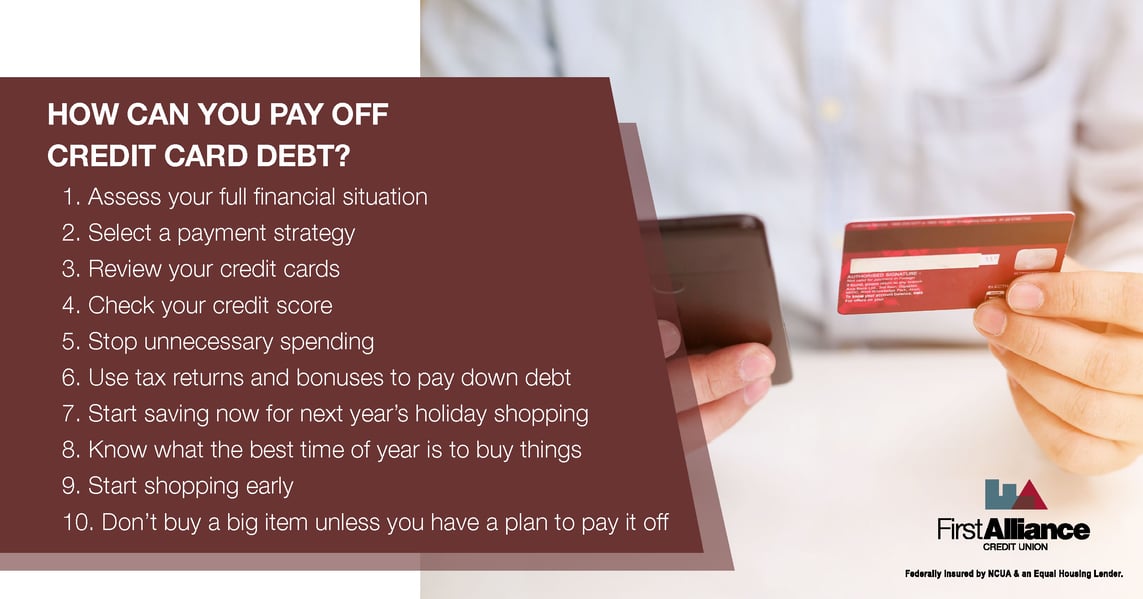 Credit card debt payoff tips