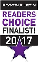2017 Readers Choice - Finalist Badge