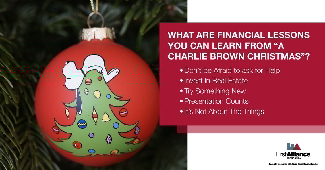 A Charlie Brown Christmas lessons
