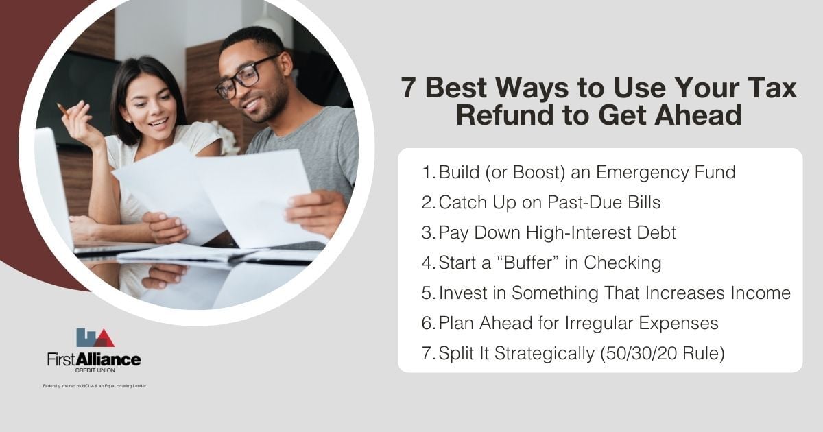 7 Best Ways to Use Your Tax Refund to Get Ahead
