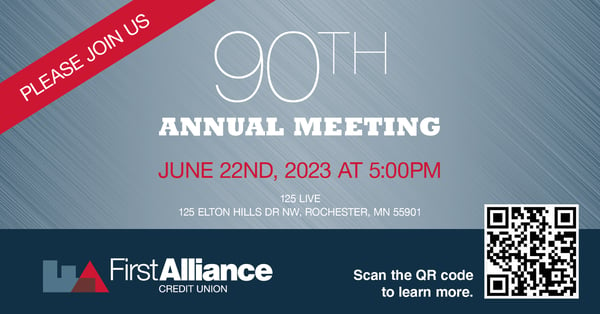 please join us for our 90th annual meeting on June 22, 2023 at 5:00PM
