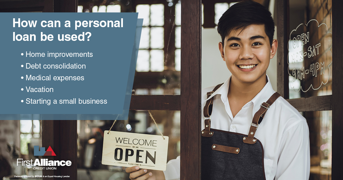 how can a personal loan be used