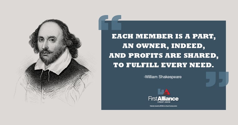 Shakespeare on Credit Unions