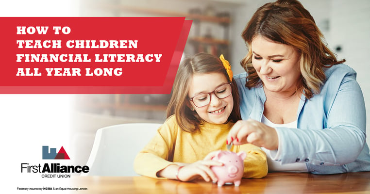 Teach children financial literacy