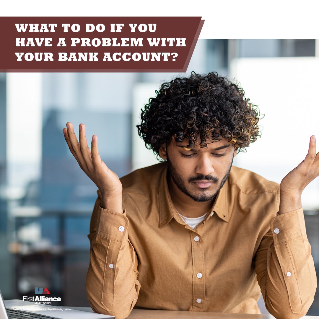 Solve bank account problems