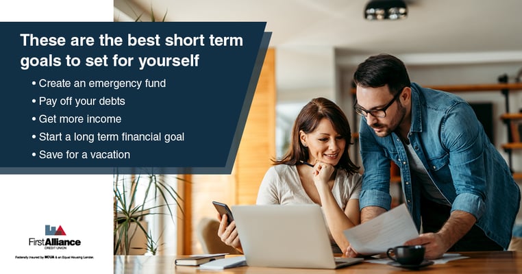 best financial goals to set