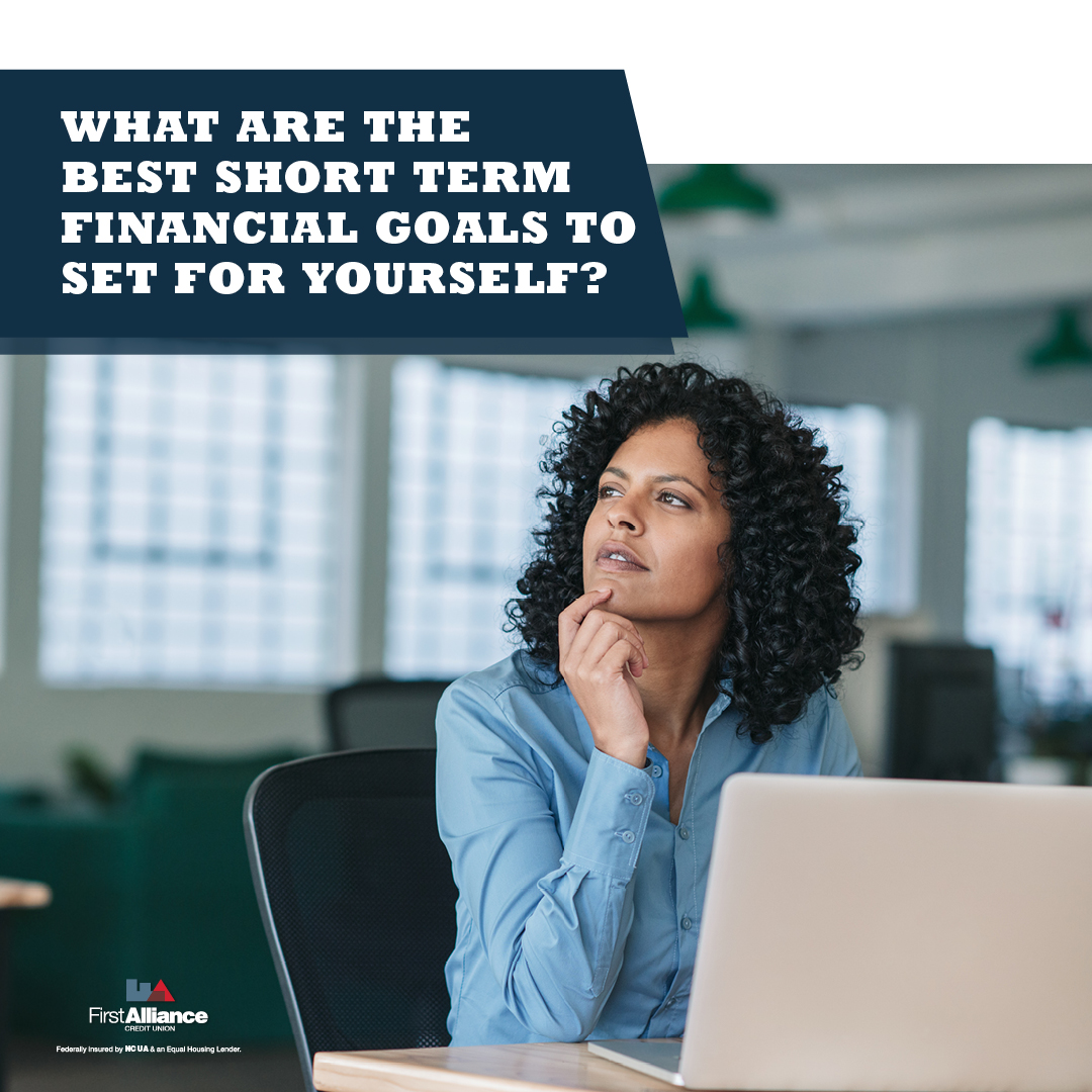 The best short term financial goals
