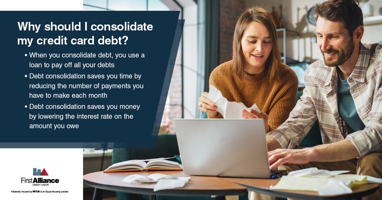 why consolidate credit card debt