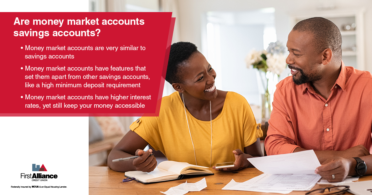 money market account features