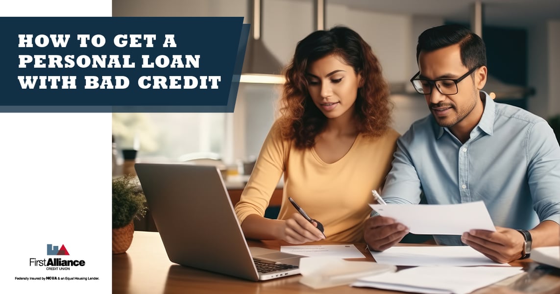 Get a personal loan with bad credit