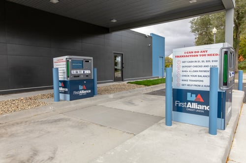 First Alliance Stewartville Kiosk Drive Thru