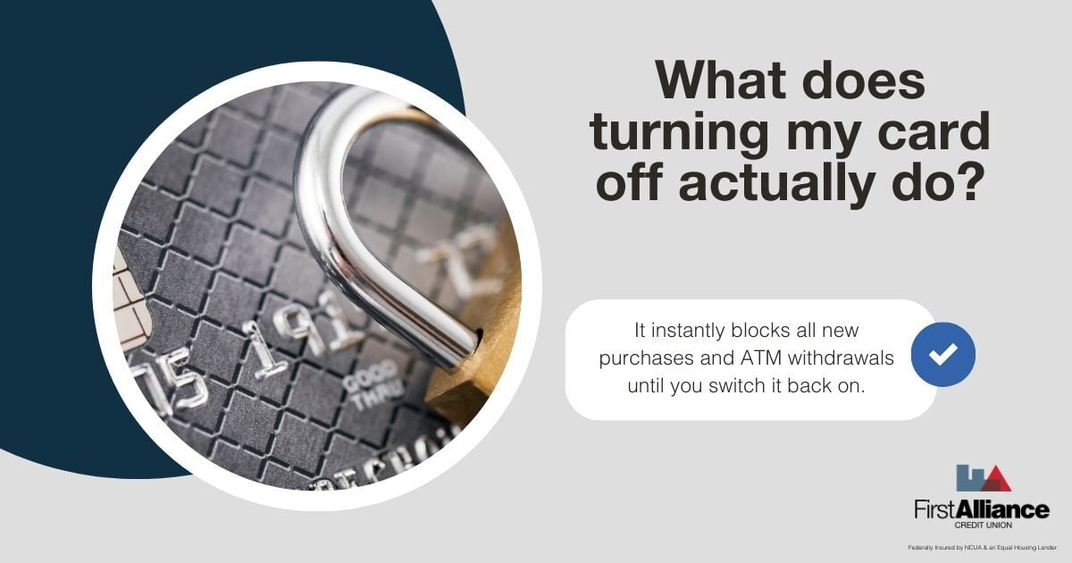 Card Control -Turning my credit card off