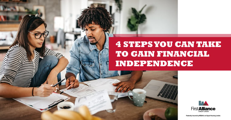 Steps for financial independence