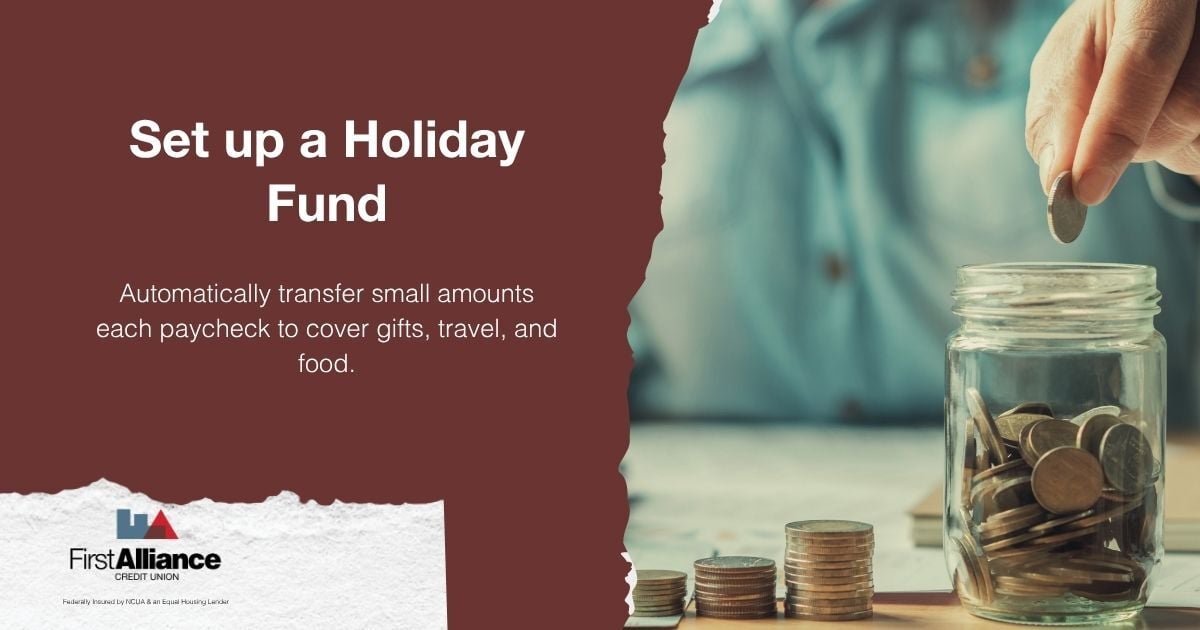 Get Ahead Financially - Start a holiday fund