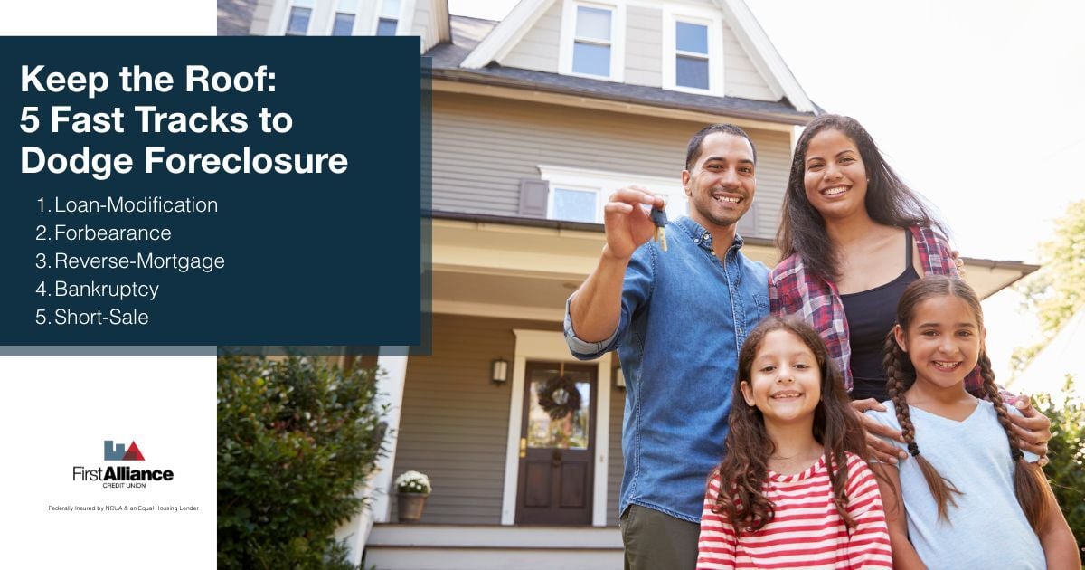 Avoid Foreclosure  - happy family