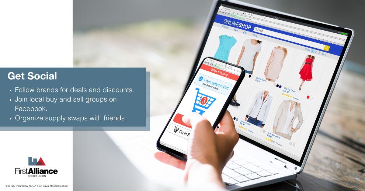 5 Tips to Save Money on Back to School Shopping - A mother doing online shopping