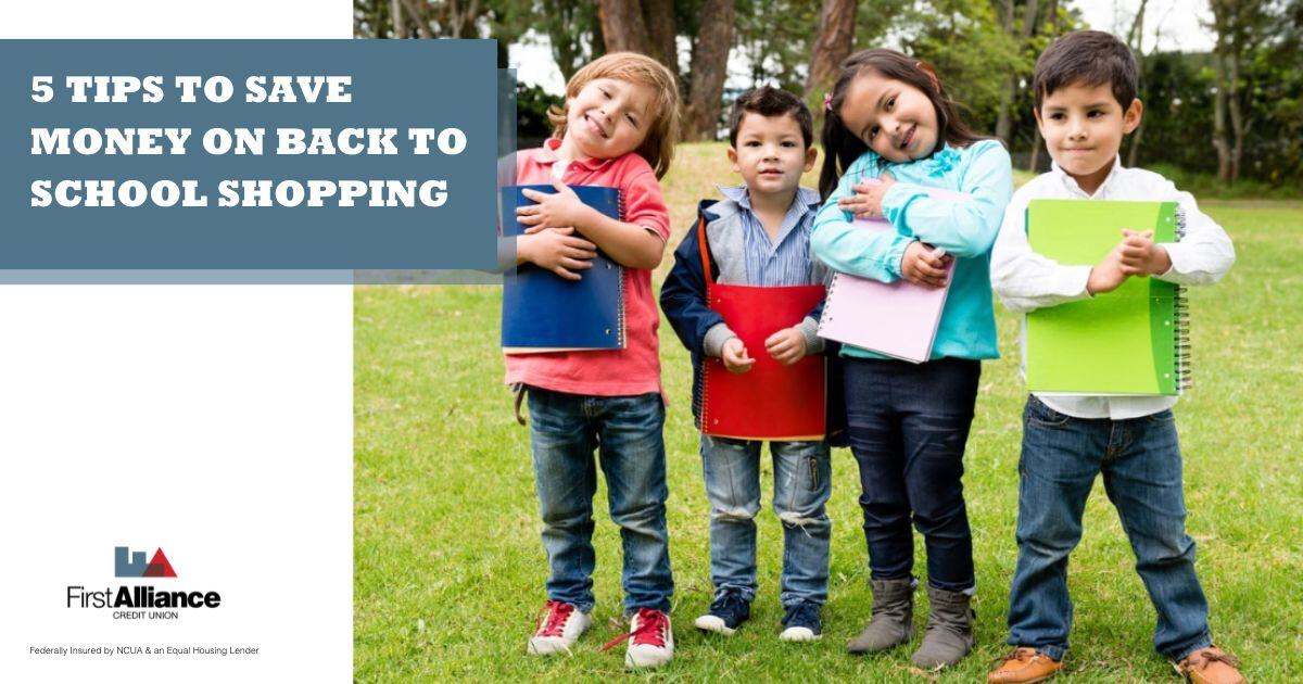 5 Tips to Save Money on Back to School Shopping