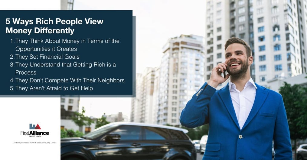 Rich People View Money - rich man