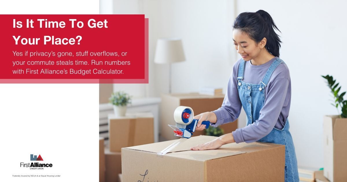 Your Own Place - time to get your place