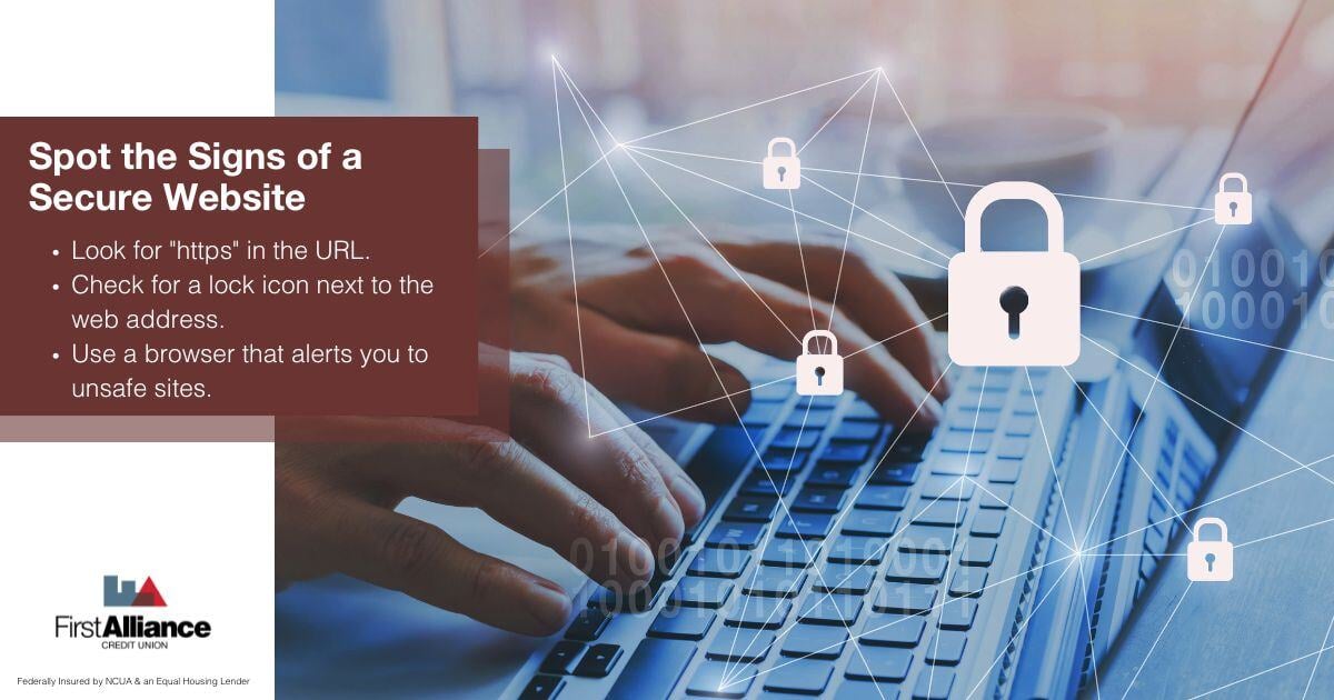 7 Tips to Stay Safe While Online Shopping - a person securing his laptop