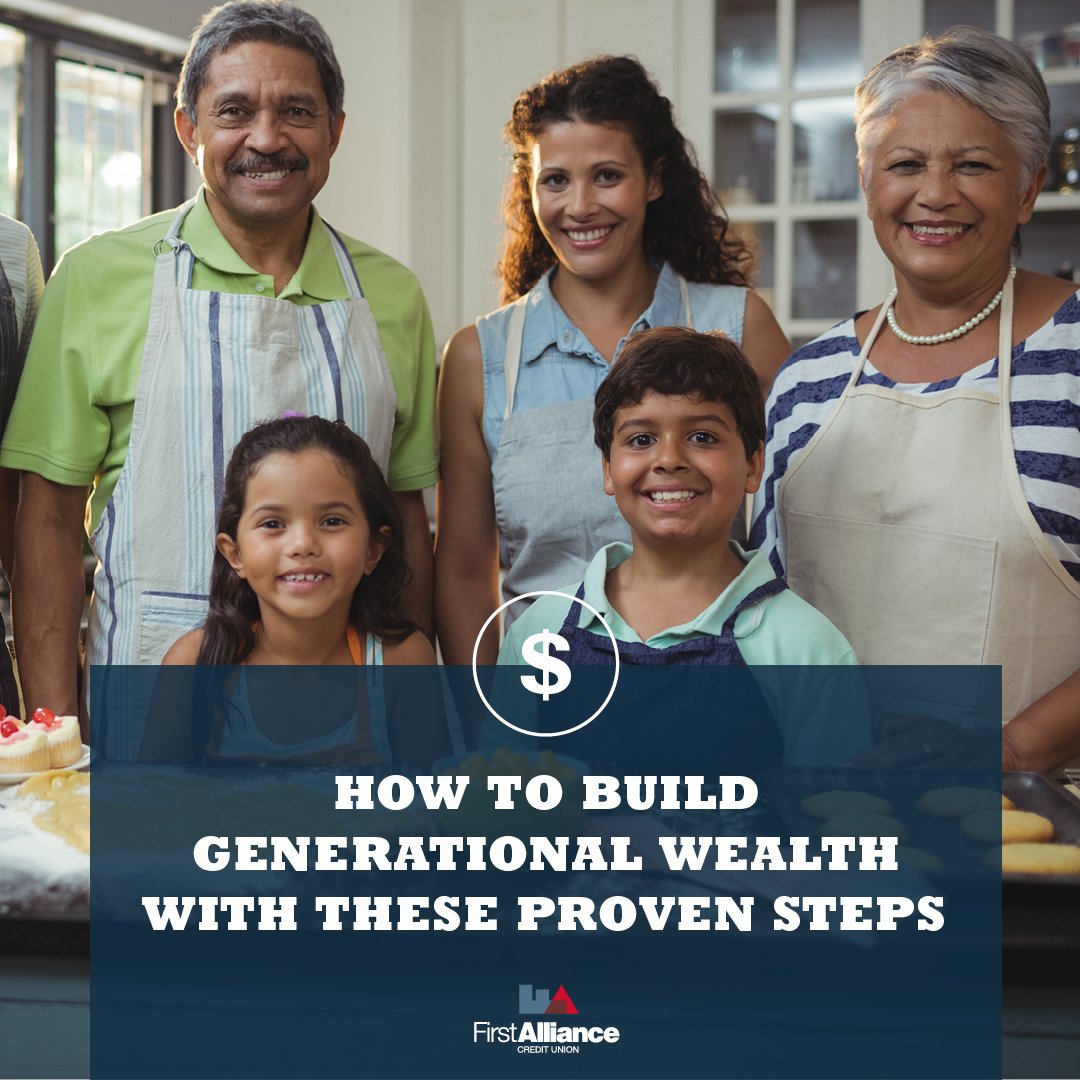 a family building generational wealth together