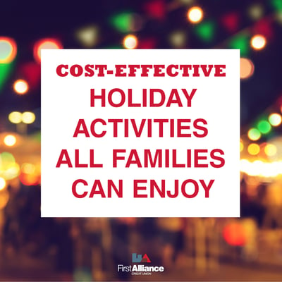 cost effective holiday ideas for the family