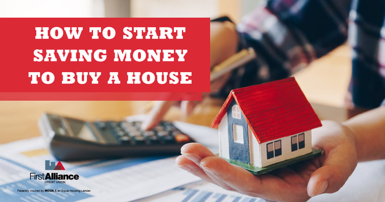 how to start saving money to buy a house