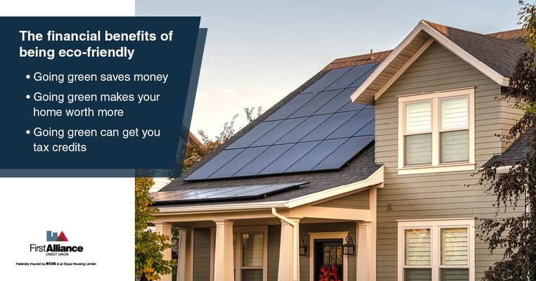 Financial benefits of going green