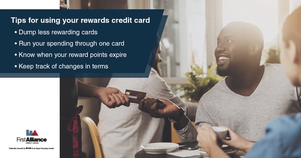 Tips for using your rewards credit card