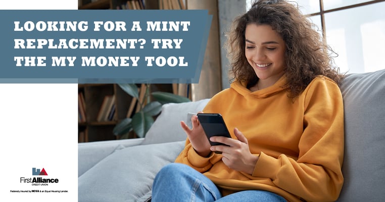 looking for a mint replacement - try the my money tool - first alliance credit union