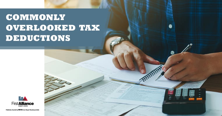 commonly overlooked tax deductions