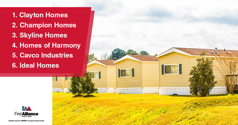 affordable mobile home manufacturers to consider