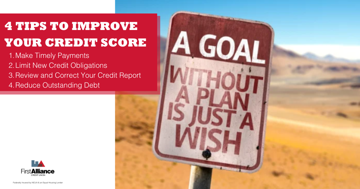How Do I Improve My Credit Score - 4 tips (1)