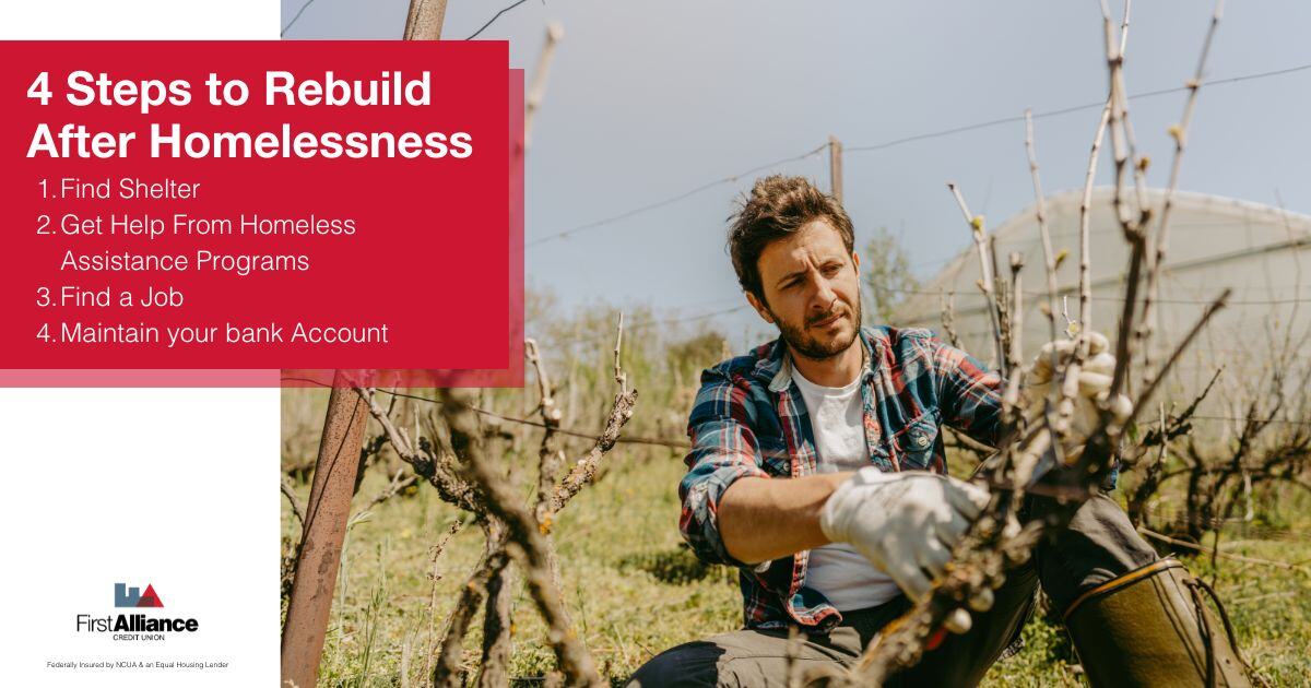 How to Get Back On Your Feet When Youre Homeless - Man fixing his land