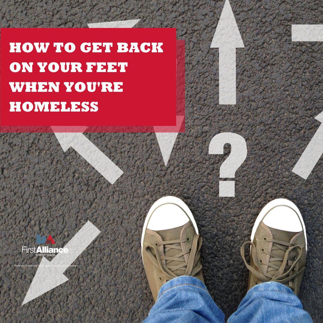 How to Get Back On Your Feet When You're Homeless - feature