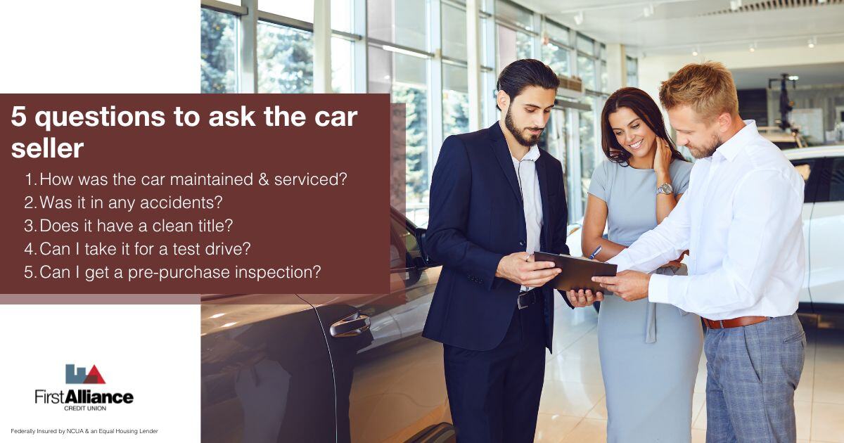 Questions to Ask When Buying a Used Car