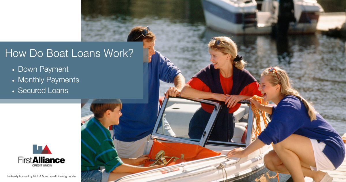 Recreation Boating_ How to Afford It and Get a Loan - family laughing on a boat
