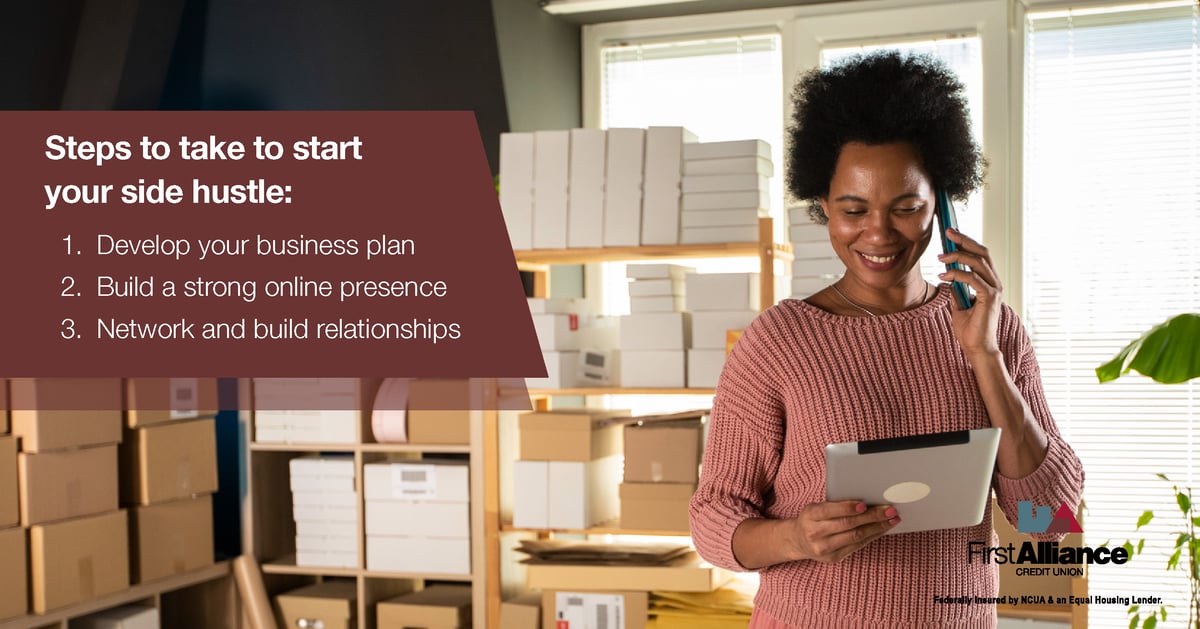 Starting a Side Hustle Tips for Success - first alliance credit union-09