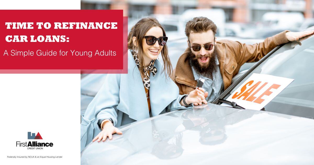 Time to Refinance Car Loans - couple looking at a car