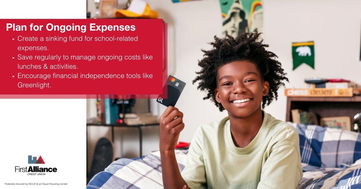 Back to School Budgeting Basics  - Child with a Greenlight card