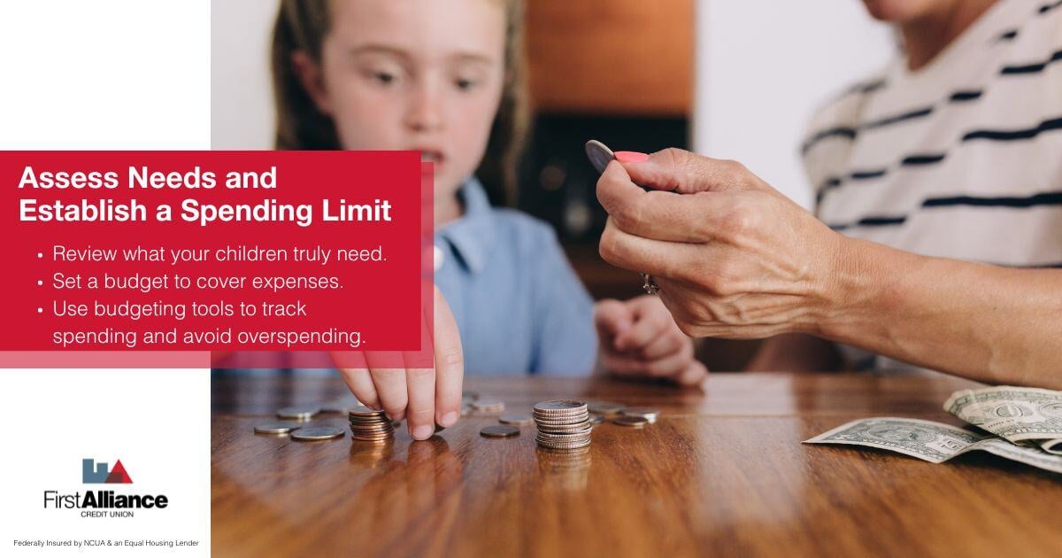 Back to School Budgeting Basics  - Family teaching a daughter to budget