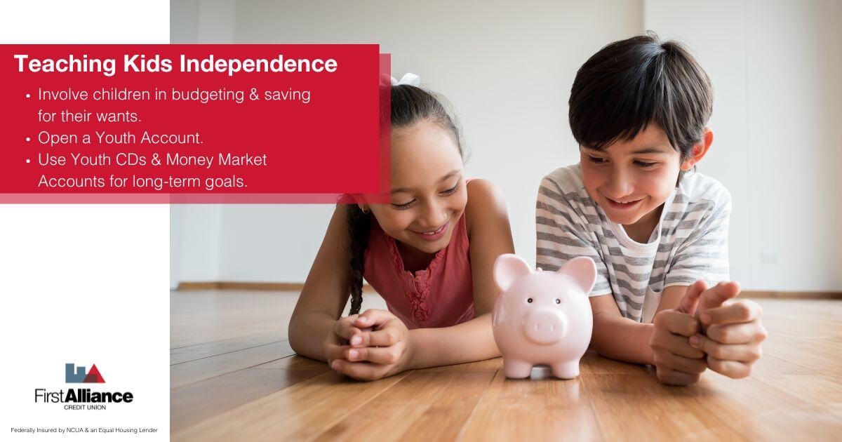 Back to School Budgeting Basics  - kids saving
