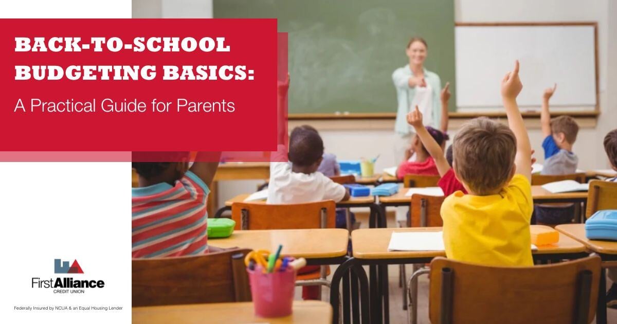 Back to School Budgeting Basics