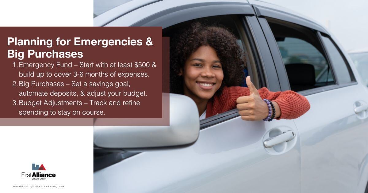 Budgeting Basics - a woman buying a car