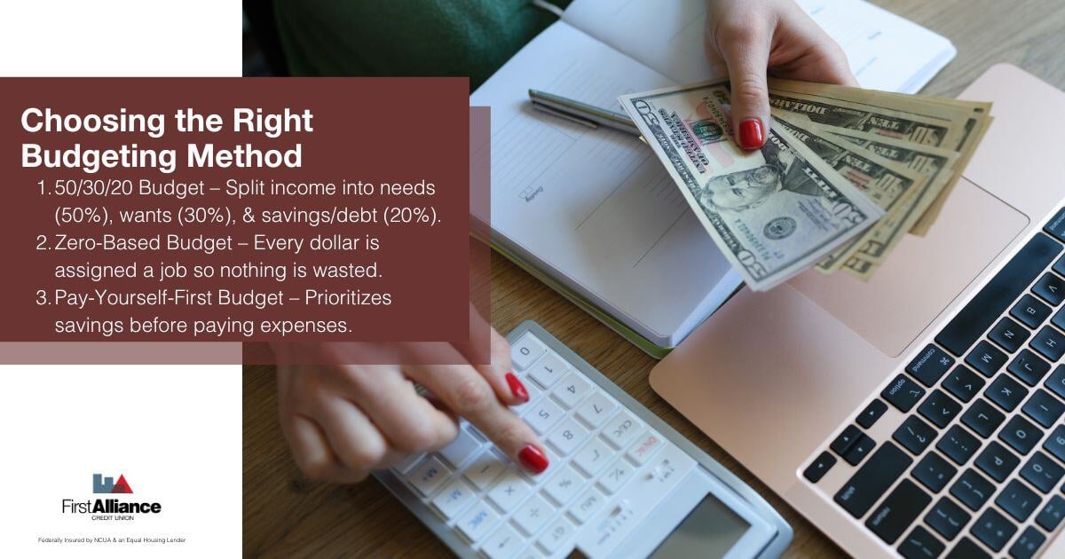 Budgeting Basics- a woman using a calculator