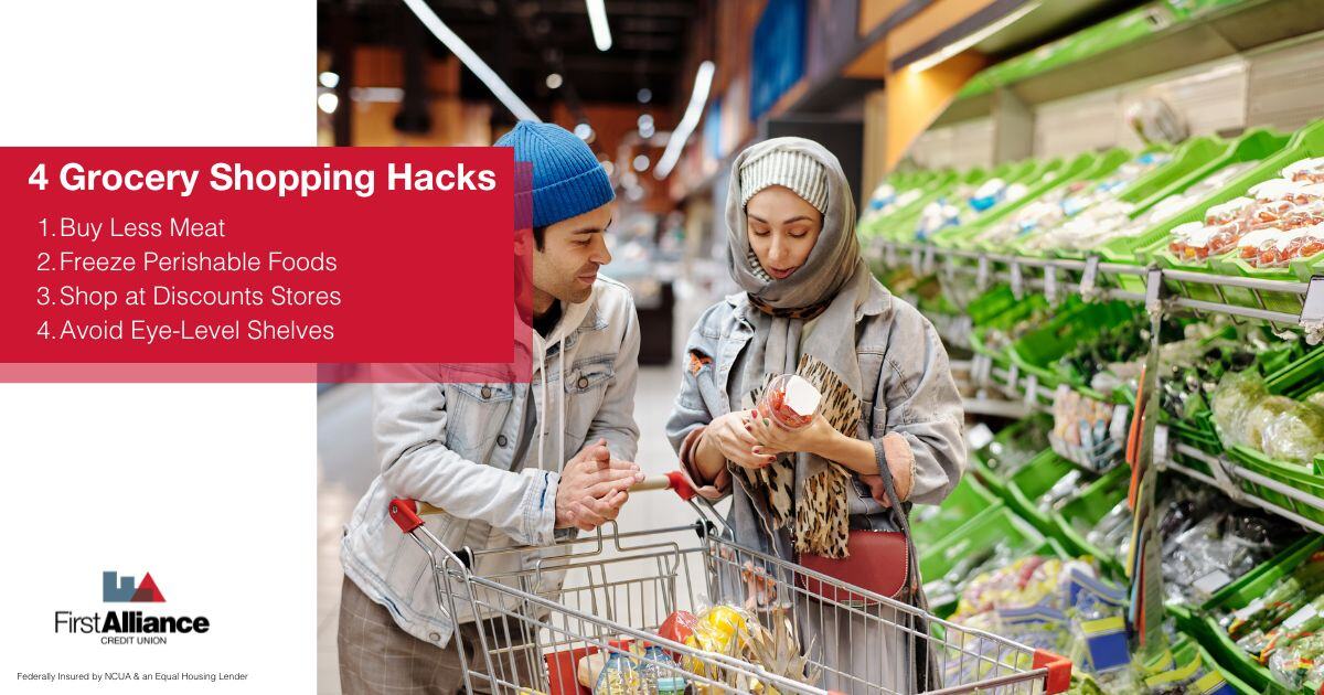Budgeting-Friendly Shopping Tips - A family using grocery shopping hacks