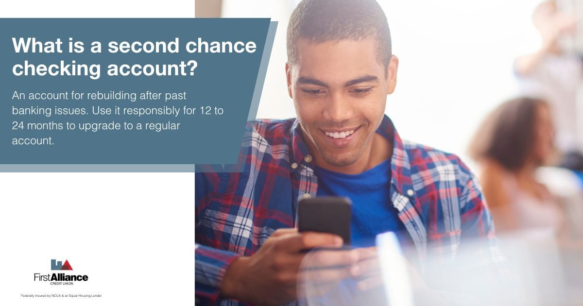 bad credit checking - 2nd chance