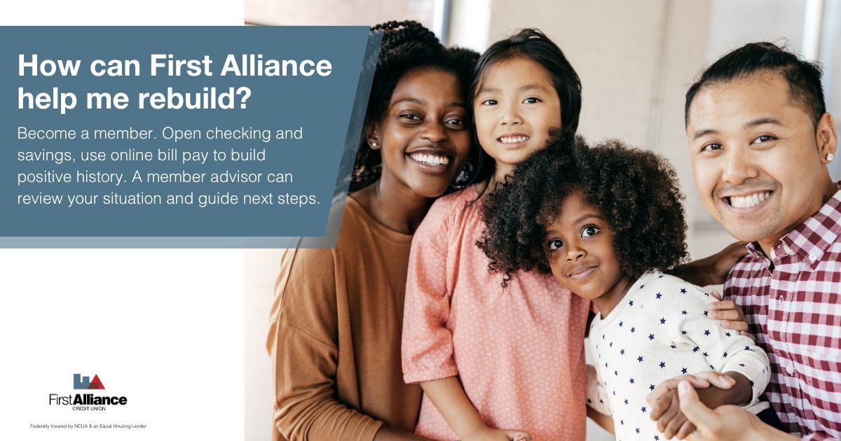 bad credit checking - First Alliance help