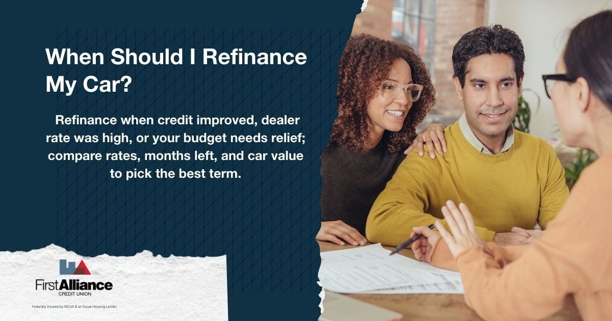 Refinance Car Loan - When Should I Refinance my car loan