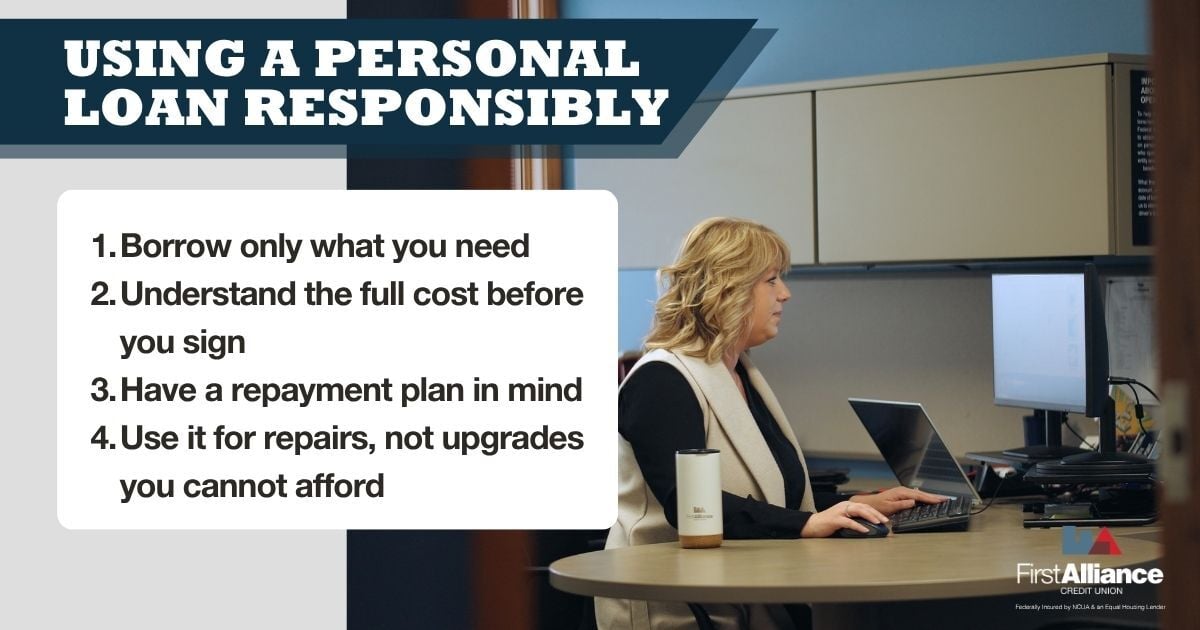 Using a Personal Loan Responsibly